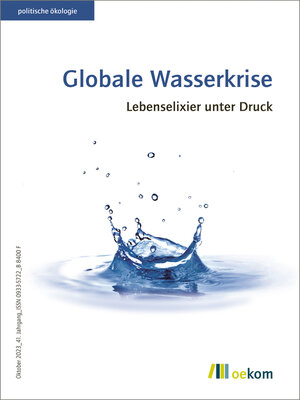 cover image of Globale Wasserkrise